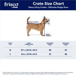 Frisco Ultimate Heavy Duty Steel Metal Single Door Dog Crate 10 Frisco Ultimate Heavy Duty Steel Metal Single Door Dog Crate -Frisco 141213 PT2. AC SS1800 V1667229026