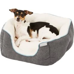 Frisco Square Deep Bolster Dog Bed -Frisco 144830 PT4. AC SS1800 V1578443219