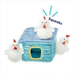 Frisco Chicken Coop Hide & Seek Puzzle Plush Squeaky Dog Toy 11 Frisco Chicken Coop Hide & Seek Puzzle Plush Squeaky Dog Toy -Frisco 174755 PT3. AC SS1800 V1691783971