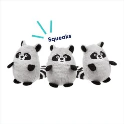 Frisco Trash Can & Raccoons Hide & Seek Puzzle Plush Squeaky Dog Toy Refills -Frisco 174766 PT2. AC SS1800 V1691783908