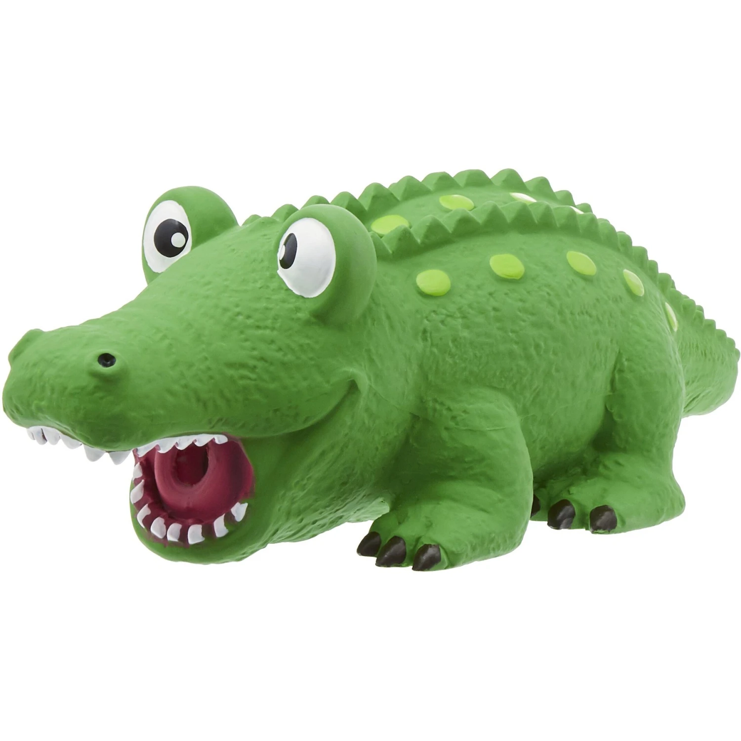 Frisco Alligator Latex Squeaky Dog Toy 3 Frisco Alligator Latex Squeaky Dog Toy
