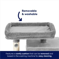 Frisco 33-in Faux Fur Cat Tree & Condo 11 Frisco 33-in Faux Fur Cat Tree & Condo -Frisco 180389 PT3. AC SS1800 V1667227151