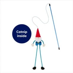 Frisco Gnome Teaser Wand Cat Toy With Catnip 9 Frisco Gnome Teaser Wand Cat Toy With Catnip -Frisco 204545 PT2. AC SS1800 V1686579199