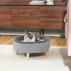 Frisco Modern Round Elevated Cat Bed -Frisco 214363 MAIN. AC SS1800 V1606832317