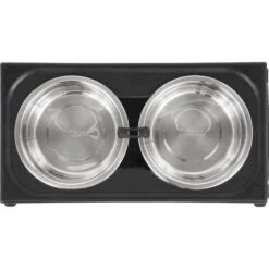 Frisco Stainless Steel Bowls With Adjustable Elevated Holder 10 Frisco Stainless Steel Bowls With Adjustable Elevated Holder -Frisco 216015 PT3. AC SS1800 V1591020388