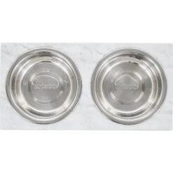 Frisco Marble Print Stainless Steel Double Elevated Dog Bowl 11 Frisco Marble Print Stainless Steel Double Elevated Dog Bowl -Frisco 216017 PT3. AC SS1800 V1591020397
