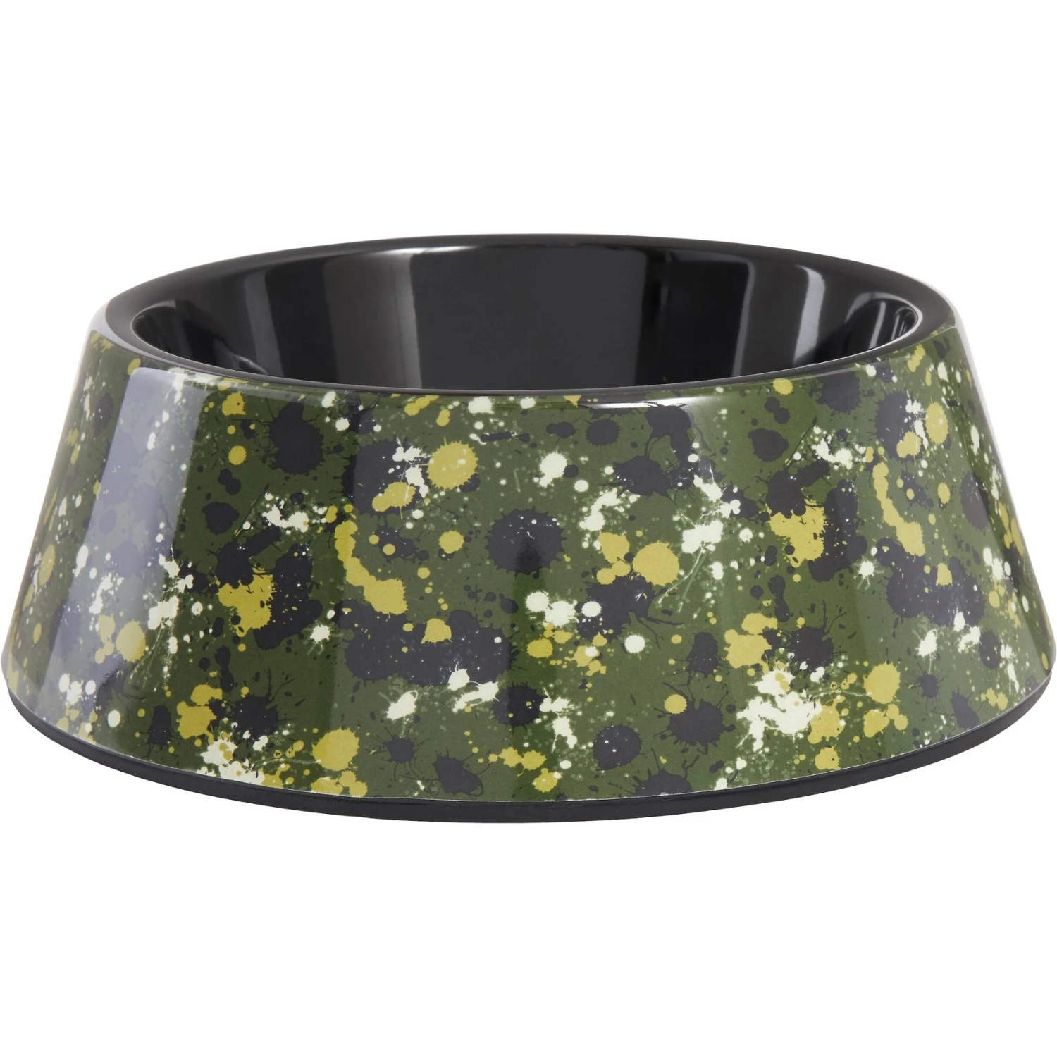 Frisco Camo Paint Splashed Melamine Bowl 3 Frisco Camo Paint Splashed Melamine Bowl