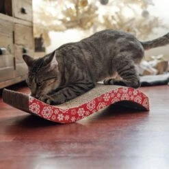 Frisco Holiday Wave Cat Scratcher Toy With Catnip -Frisco 233287 PT2. AC SS1800 V1602172537