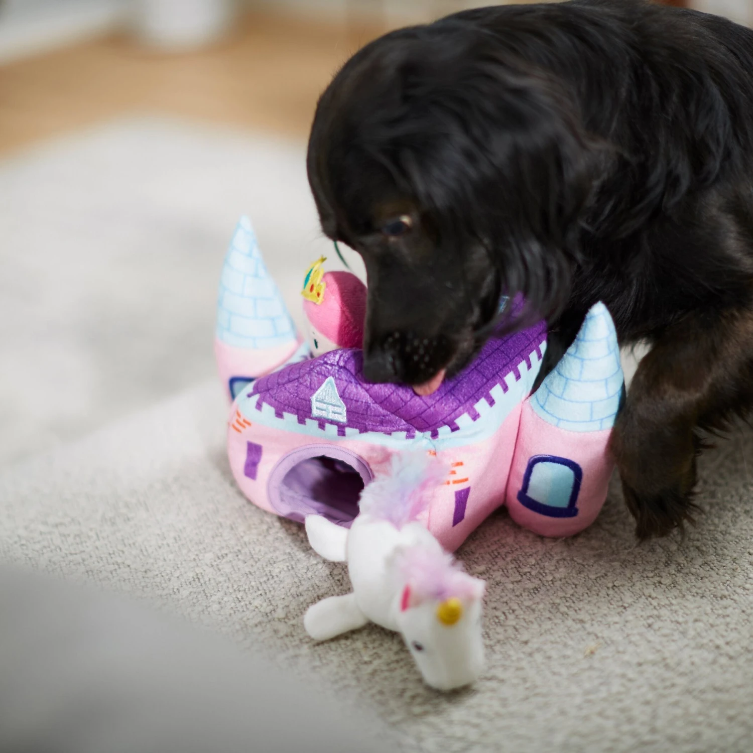 Frisco Magical Castle Hide & Seek Puzzle Dog Toy 6 Frisco Magical Castle Hide & Seek Puzzle Dog Toy - Image 4