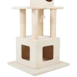 Frisco 54 In Faux Fur Cat Tree & Condo -Frisco 236551 PT4. AC SS1800 V1637693844