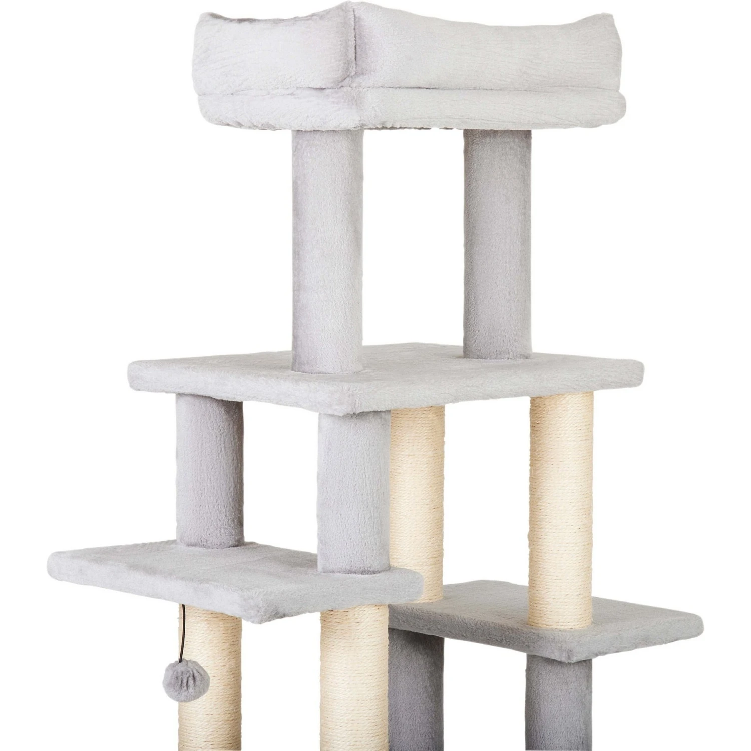 Frisco 71-in Faux Fur Cat Tree & Condo 6 Frisco 71-in Faux Fur Cat Tree & Condo - Image 4