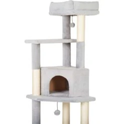 Frisco 80-in Faux Fur Cat Tree & Condo 11 Frisco 80-in Faux Fur Cat Tree & Condo -Frisco 236556 PT4. AC SS1800 V1637694124