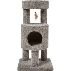 Frisco 36-in Real Carpet Wooden Cat Tree -Frisco 244521 PT3. AC SS1800 V1603202588