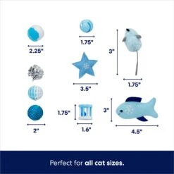 Frisco Holiday Stocking Variety Pack Cat Toy With Catnip, 25 Count 9 Frisco Holiday Stocking Variety Pack Cat Toy With Catnip, 25 Count -Frisco 244939 PT2. AC SS1800 V1694809487