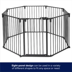 Frisco Steel 8-Panel Configurable Dog Gate & Playpen -Frisco 250603 PT3. AC SS1800 V1666119611