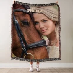 Frisco Portrait Woven Throw Personalized Blanket, 60" X 80" -Frisco 250805 PT3. AC SS1800 V1610766420