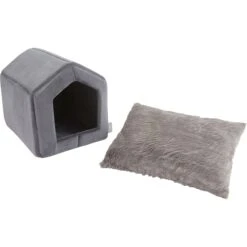 Frisco House Cave Cat & Dog Covered Bed -Frisco 251241 PT2. AC SS1800 V1615524787