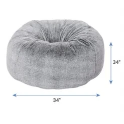 Frisco Plush Pouf Pillow Cat & Dog Bed 7 Frisco Plush Pouf Pillow Cat & Dog Bed -Frisco 255195 PT1. AC SS1800 V1616593238