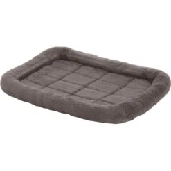 Frisco Fold & Carry Single Door Collapsible Wire Dog Crate & Frisco Quilted Plush Dog Crate Mat -Frisco 255501 PT3. AC SS1800 V1604097709