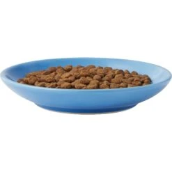 Frisco Cat Face Non-skid Ceramic Cat Dish, Blue -Frisco 256101 PT4. AC SS1800 V1617130592