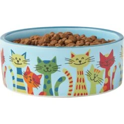 Frisco New York Non-skid Ceramic Cat Bowl -Frisco 256121 PT3. AC SS1800 V1615311114