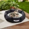 Frisco Indoor/Outdoor Deep Dish Cuddler Bolster Cat & Dog Bed 2 Frisco Indoor/Outdoor Deep Dish Cuddler Bolster Cat & Dog Bed -Frisco 262150 MAIN. AC SS1800 V1619807932