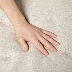 Frisco Faux Linen Corner Personalized Bolster Dog Bed W/Removable Cover -Frisco 262158 PT6. AC SS1800 V1615570022