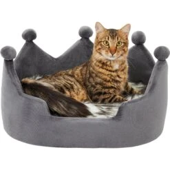 Frisco Faux Fur Crown Pillow Cat & Dog Bed 9 Frisco Faux Fur Crown Pillow Cat & Dog Bed -Frisco 270886 PT3. AC SS1800 V1626294188