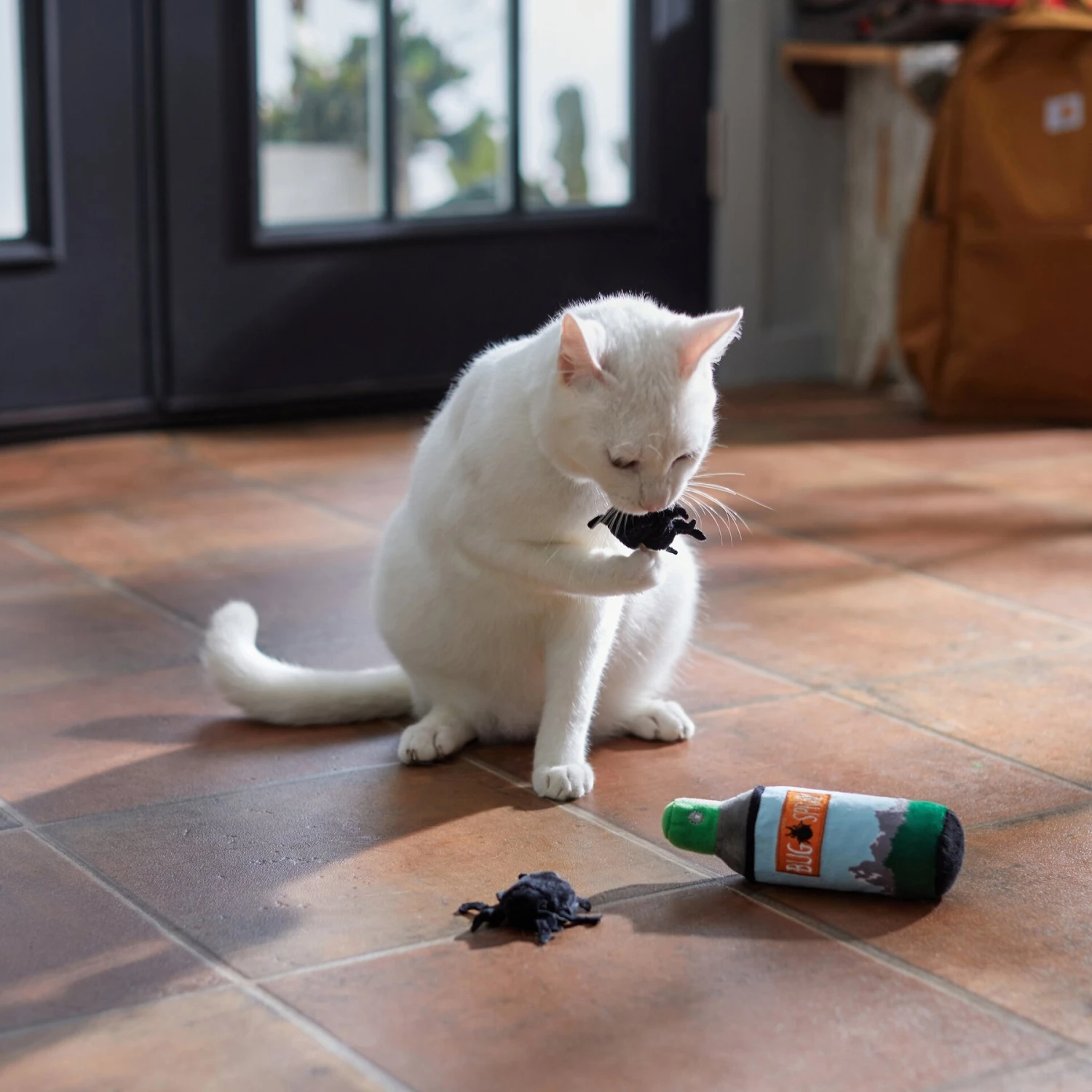 Frisco Camping Bug Spray Plush Cat Toy With Catnip, 3 Count 5 Frisco Camping Bug Spray Plush Cat Toy With Catnip, 3 Count - Image 3