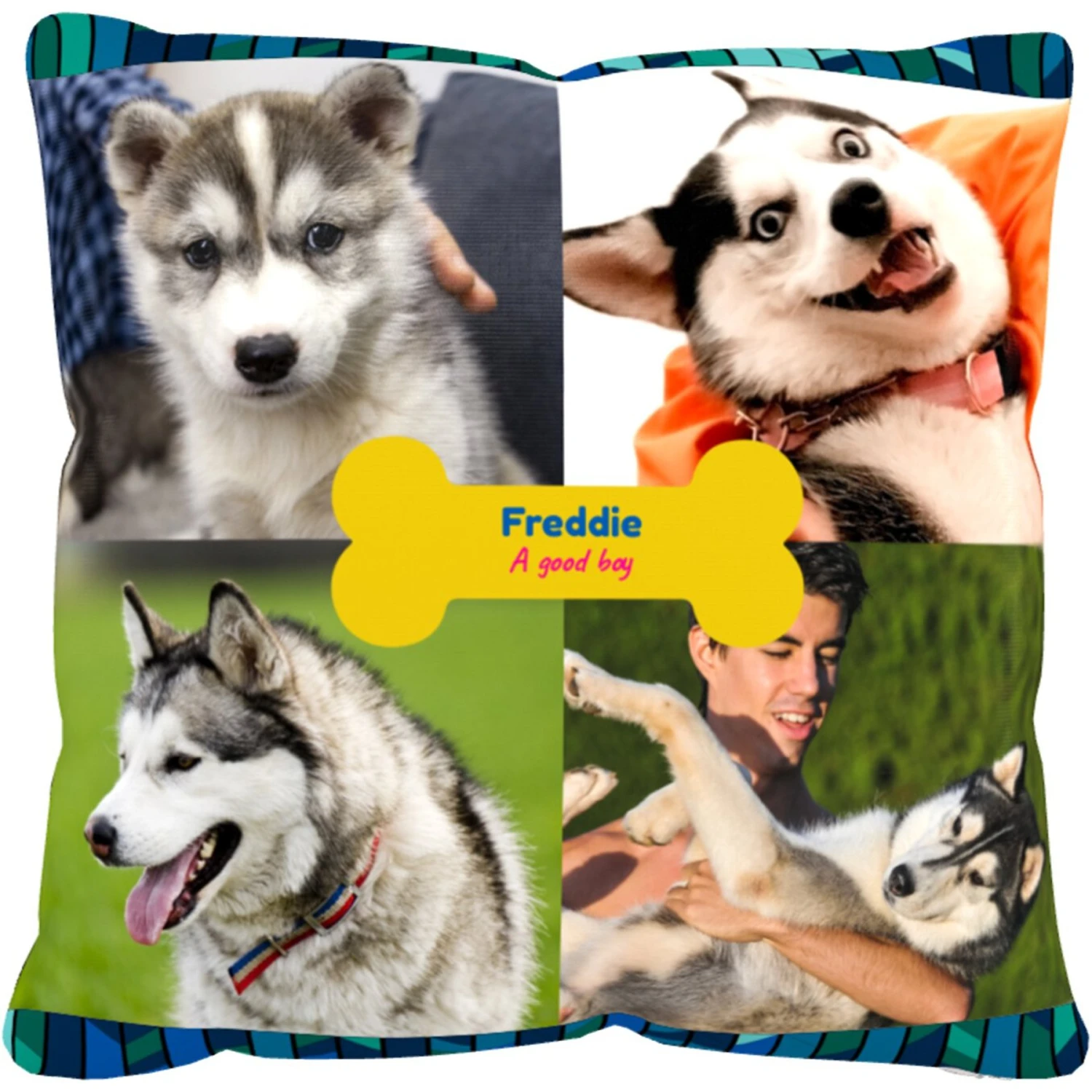 Frisco "Contemporary #2" Throw Pillow 16 X 16 5 Frisco "Contemporary #2" Throw Pillow 16 X 16 - Image 3