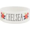 Frisco Flower Ceramic Personalized Dog Bowl -Frisco 286985 MAIN. AC SS1800 V1625589161