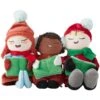 Frisco Holiday Carolers Plush Squeaky Dog Toy, 3 Count -Frisco 287169 MAIN. AC SS1800 V1632776204