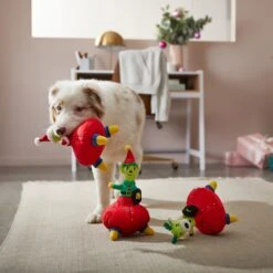 Frisco Holiday Alien Santa & Friends UFO's Plush Squeaky Dog Toy, 3 Count 7 Frisco Holiday Alien Santa & Friends UFO's Plush Squeaky Dog Toy, 3 Count -Frisco 287199 PT3. AC SS1800 V1632773380