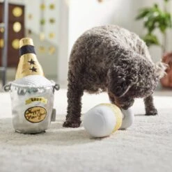 Frisco New Year's Eve Champagne & Flute Plush Squeaky Dog Toy 7 Frisco New Year's Eve Champagne & Flute Plush Squeaky Dog Toy -Frisco 288486 PT3. AC SS1800 V1638288322