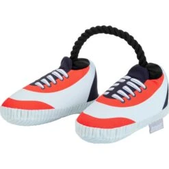 Frisco Running Shoes Plush With Rope Dog Toy