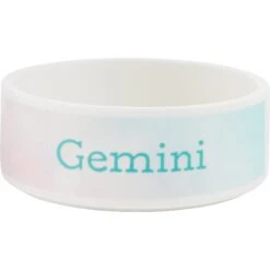 Frisco Watercolors Ceramic Personalized Dog Bowl