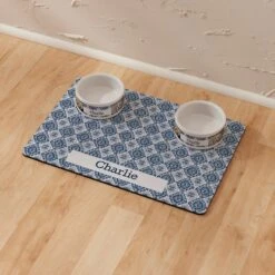 Frisco Boho Damask Personalized Dog & Cat Placemat 11 Frisco Boho Damask Personalized Dog & Cat Placemat -Frisco 299562 PT8. AC SS1800 V1636048577