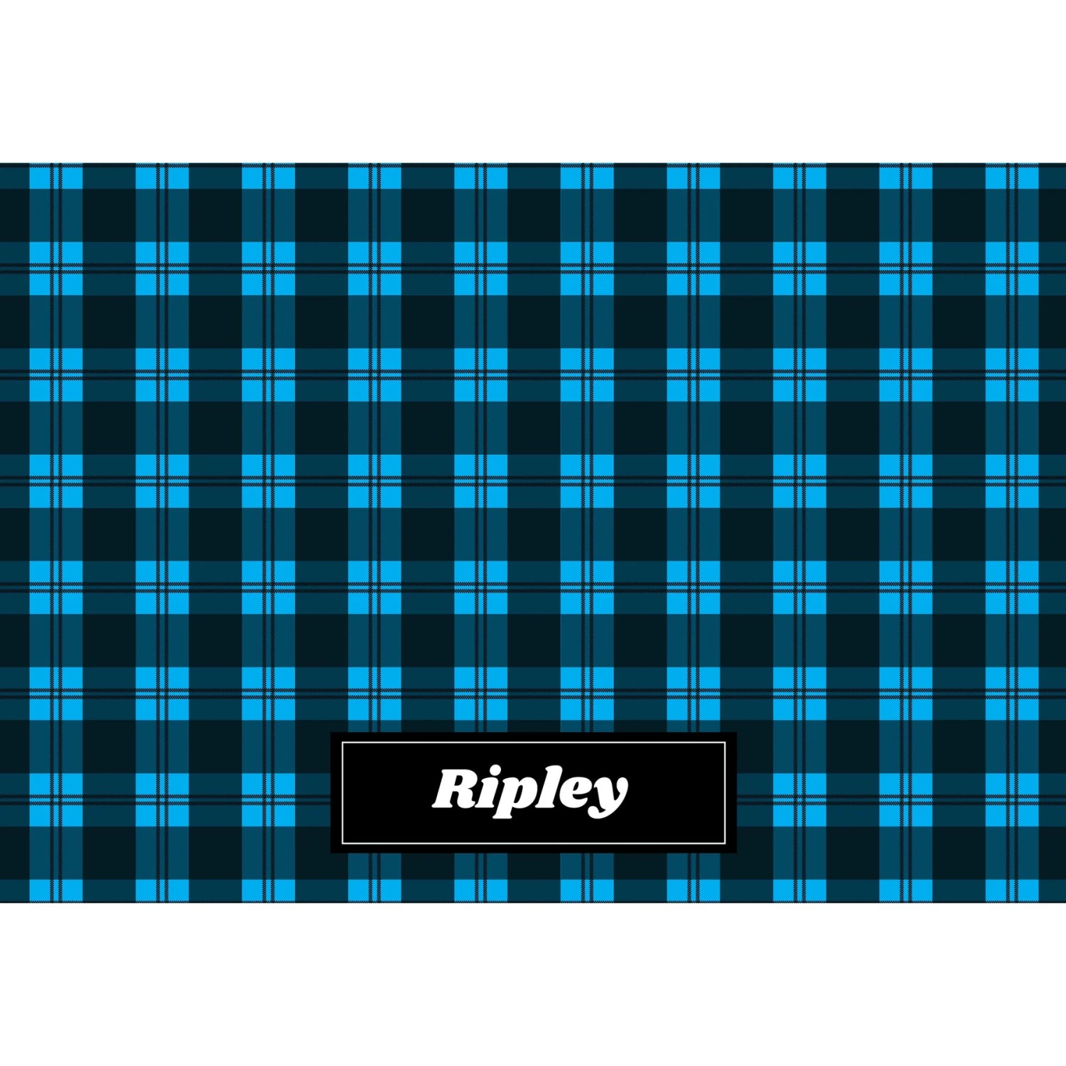 Frisco Plaid Personalized Dog & Cat Placemat 5 Frisco Plaid Personalized Dog & Cat Placemat - Image 3