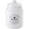 Frisco Ceramic Paw Personalized Treat Jar, 13 Cup, 104oz -Frisco 301183 MAIN. AC SS1800 V1630552591