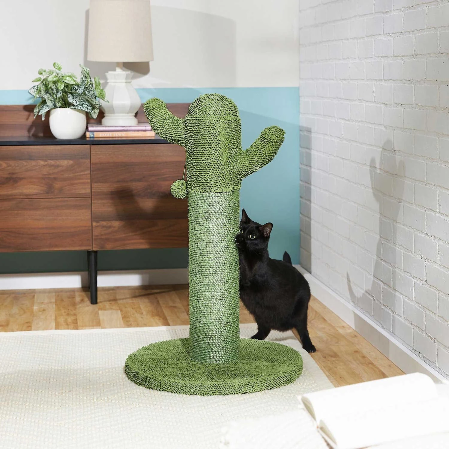 Frisco Cactus Cat Scratching Post & Frisco Taco Plush Cat Toy With Catnip 6 Frisco Cactus Cat Scratching Post & Frisco Taco Plush Cat Toy With Catnip - Image 4