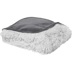 Frisco Eyelash Cat & Dog Bolster Bed & Frisco Eyelash Cat & Dog Blanket -Frisco 303412 PT6. AC SS1800 V1623048440