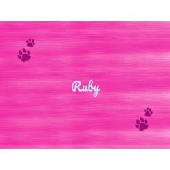 Frisco Personalized Heathered Soft Fleece Cat & Dog Blanket, 30" X 40" -Frisco 304005 PT4. AC SS1800 V1637609384