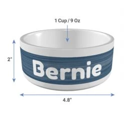 Frisco Heathered Personalized Dog & Cat Bowl -Frisco 306766 PT3. AC SS1800 V1636036573