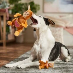 Frisco Valentine Kangaroo & Joey Plush Squeaky Dog Toy -Frisco 312899 PT3. AC SS1800 V1701364918