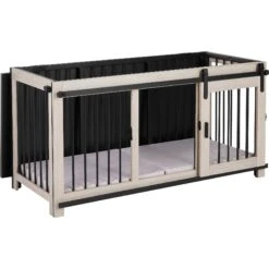 Frisco "Rockford" Dog Crate Credenza & Mat -Frisco 315187 PT4. AC SS1800 V1634154719