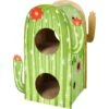 Frisco Cactus Cardboard Cat House, 2-Story -Frisco 317725 MAIN. AC SS1800 V1642086427