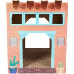 Frisco Southwestern House Cardboard Cat House -Frisco 317739 PT2. AC SS1800 V1642088618