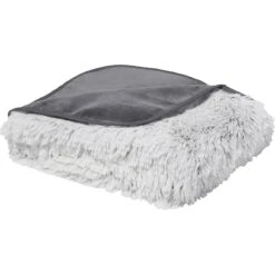 Frisco Sofa Pet Bed With Removable Cover & Frisco Eyelash Cat & Dog Blanket -Frisco 319504 PT6. AC SS1800 V1630625496
