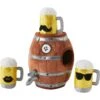 Frisco Beer & Keg Plush Squeaky Dog Toy, 4 Count -Frisco 327047 MAIN. AC SS1800 V1648667226