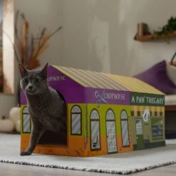 Frisco Halloween A-Paw-Thecary & Chop House Cardboard Cat House With Catnip 10 Frisco Halloween A-Paw-Thecary & Chop House Cardboard Cat House With Catnip -Frisco 344002 PT3. AC SS1800 V1657657029